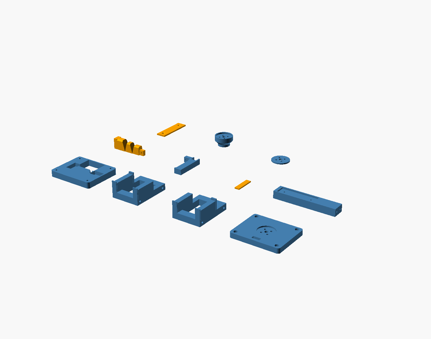 Parts in print orientation